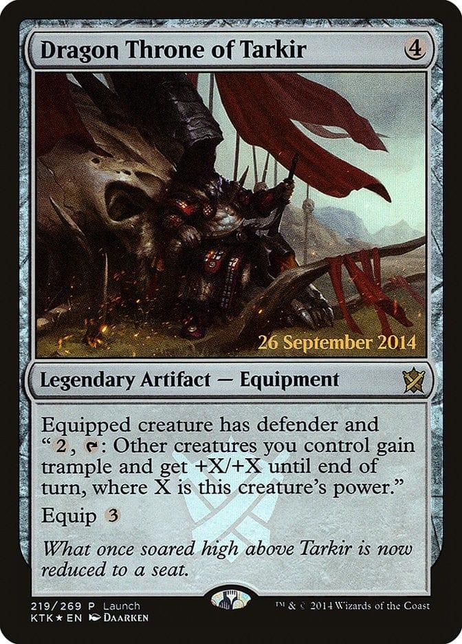 Magic: The Gathering MTG Single Dragon Throne of Tarkir (Launch) [Khans of Tarkir Prerelease Promos]