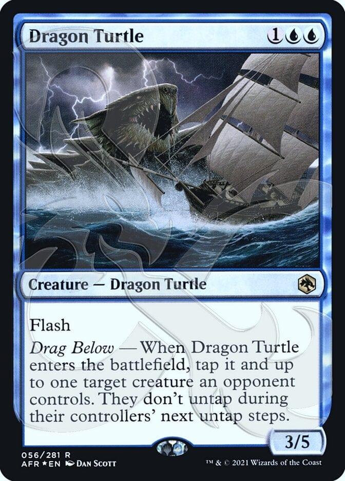 Magic: The Gathering MTG Single Dragon Turtle (Ampersand Promo) [Dungeons & Dragons: Adventures in the Forgotten Realms Promos]