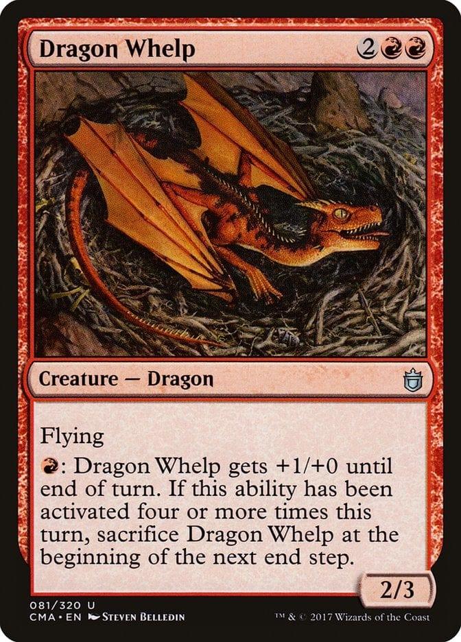 Magic: The Gathering MTG Single Dragon Whelp [Commander Anthology]
