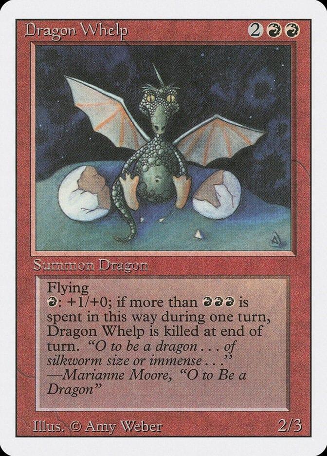 Magic: The Gathering MTG Single Dragon Whelp [Revised Edition]
