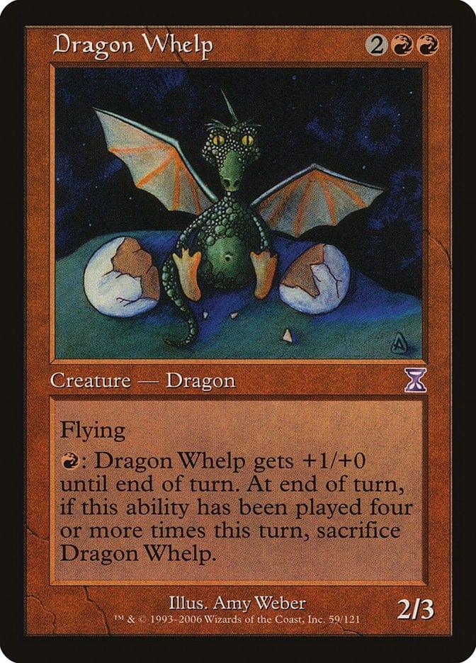 Magic: The Gathering MTG Single Dragon Whelp [Time Spiral Timeshifted]