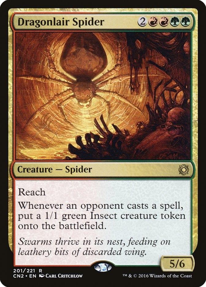 Magic: The Gathering MTG Single Dragonlair Spider [Conspiracy: Take the Crown]