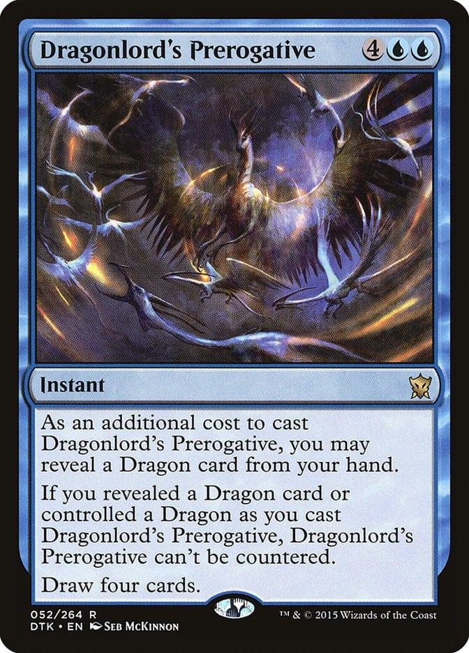 Magic: The Gathering MTG Single Dragonlord's Prerogative [Dragons of Tarkir]