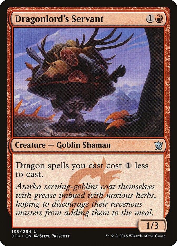 Magic: The Gathering MTG Single Dragonlord's Servant [Dragons of Tarkir]