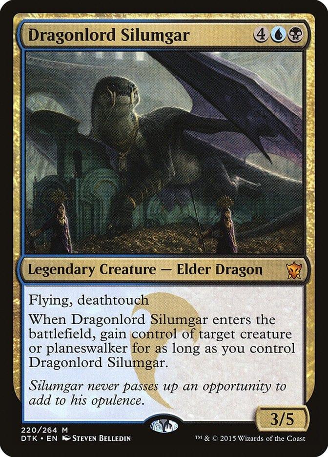 Magic: The Gathering MTG Single Dragonlord Silumgar [Dragons of Tarkir]