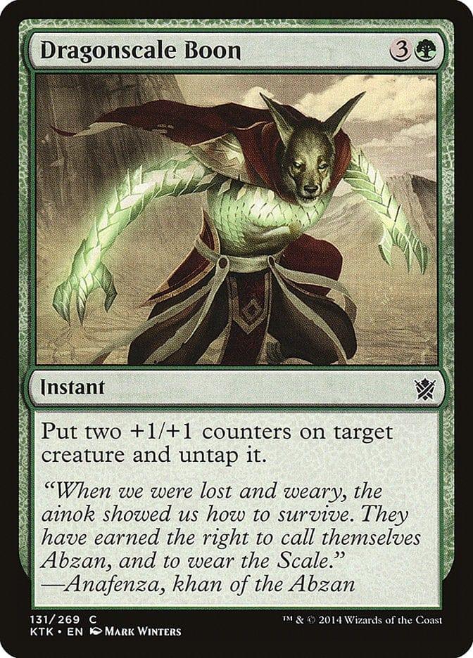 Magic: The Gathering MTG Single Dragonscale Boon [Khans of Tarkir]