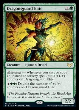 Magic: The Gathering MTG Single Dragonsguard Elite [Strixhaven: School of Mages]