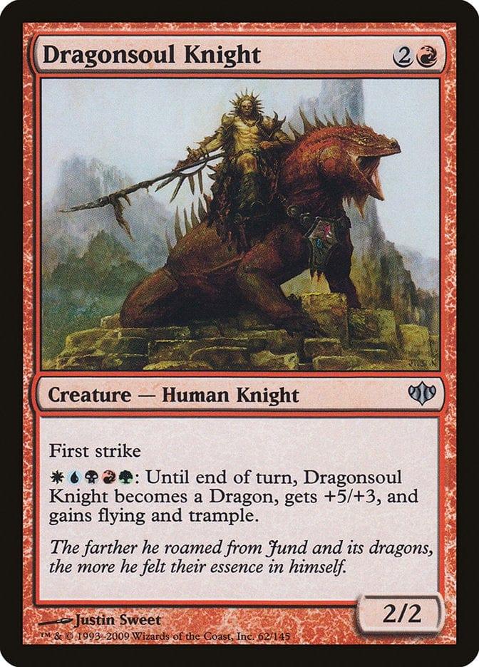 Magic: The Gathering MTG Single Dragonsoul Knight [Conflux]