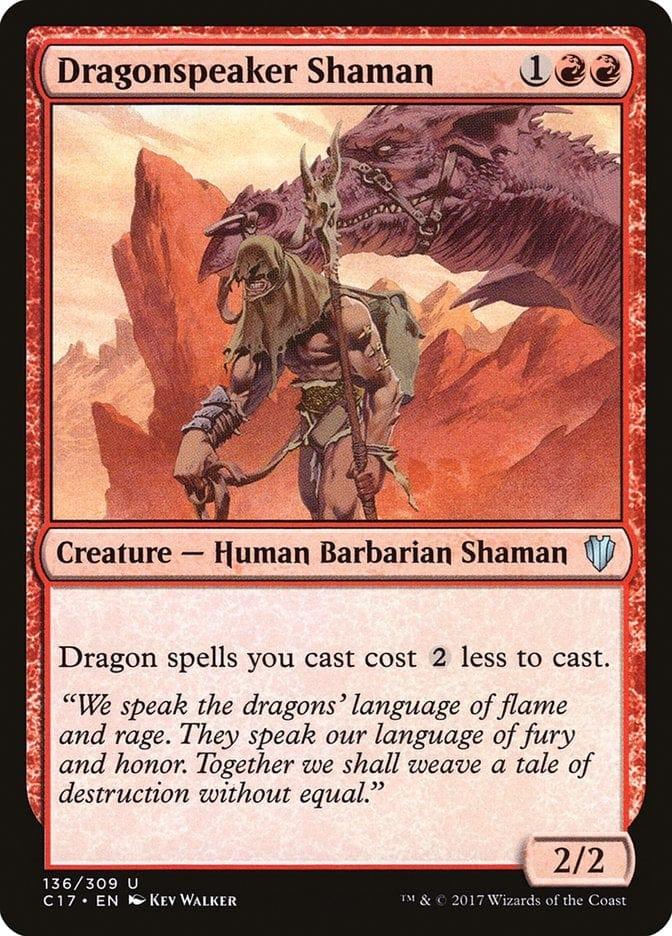 Magic: The Gathering MTG Single Dragonspeaker Shaman [Commander 2017]