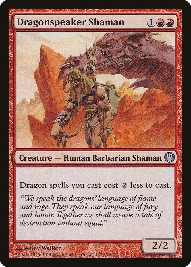 Magic: The Gathering MTG Single Dragonspeaker Shaman [Duel Decks: Knights vs. Dragons]