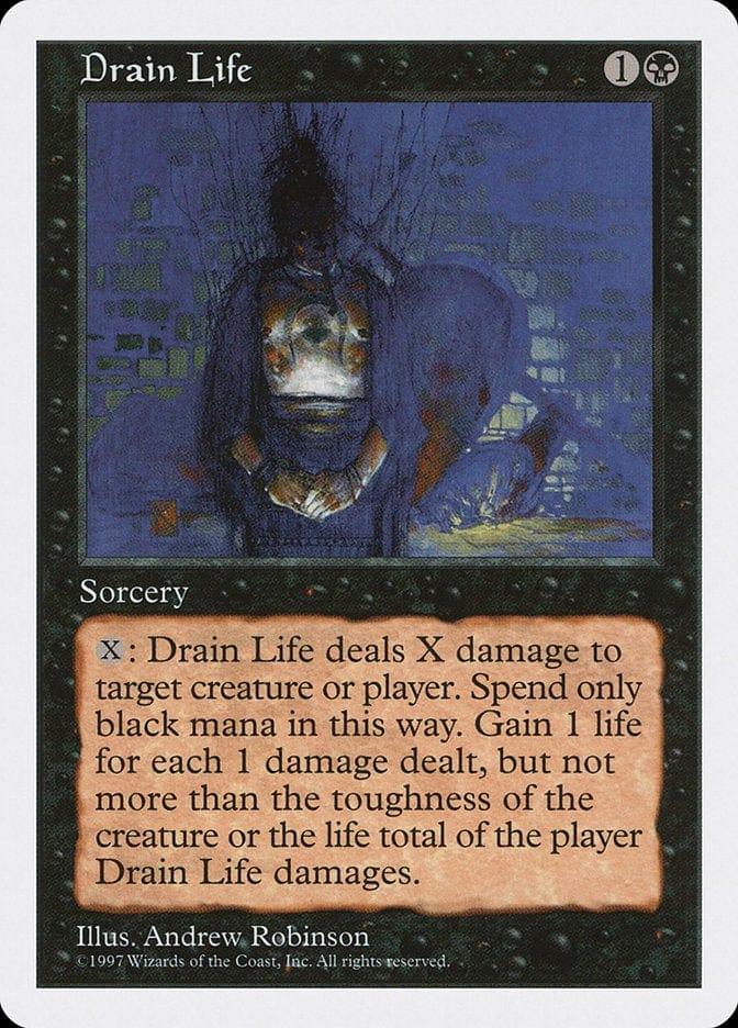Magic: The Gathering MTG Single Drain Life [Fifth Edition]