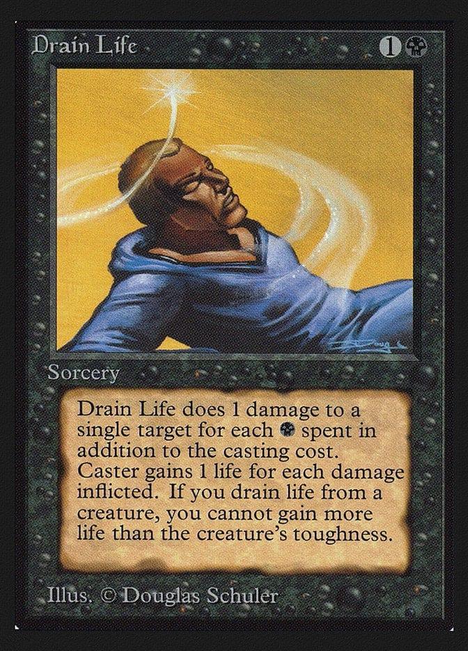 Magic: The Gathering MTG Single Drain Life [International Collectors’ Edition]