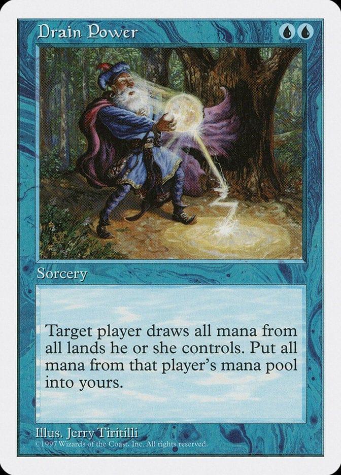 Magic: The Gathering MTG Single Drain Power [Fifth Edition]