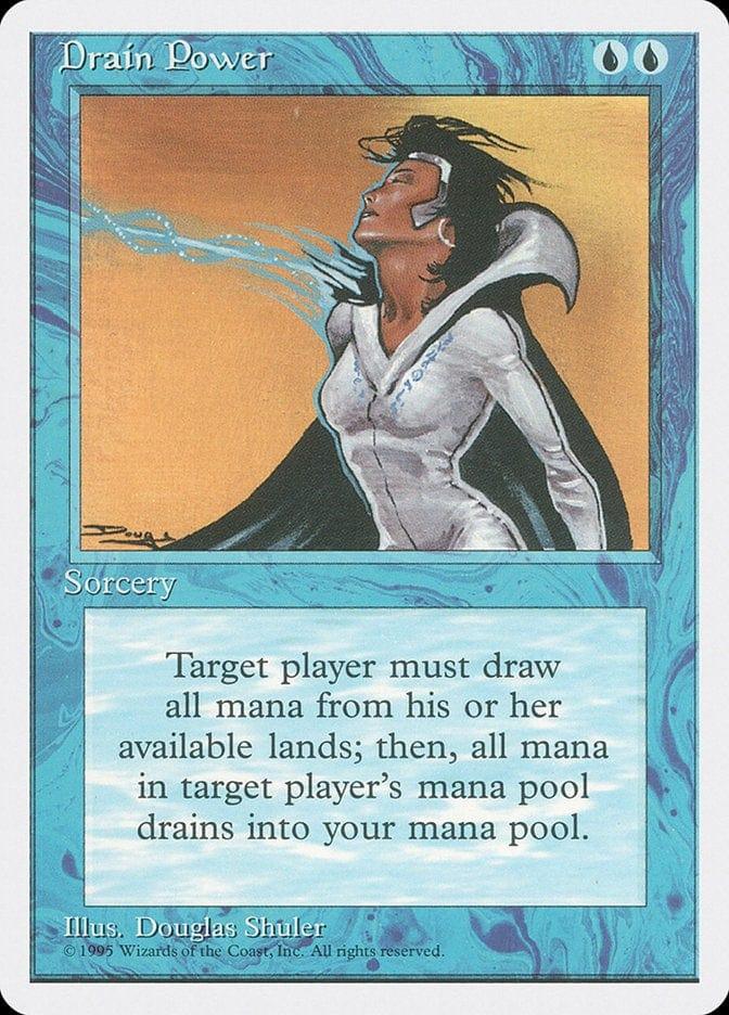 Magic: The Gathering MTG Single Drain Power [Fourth Edition]