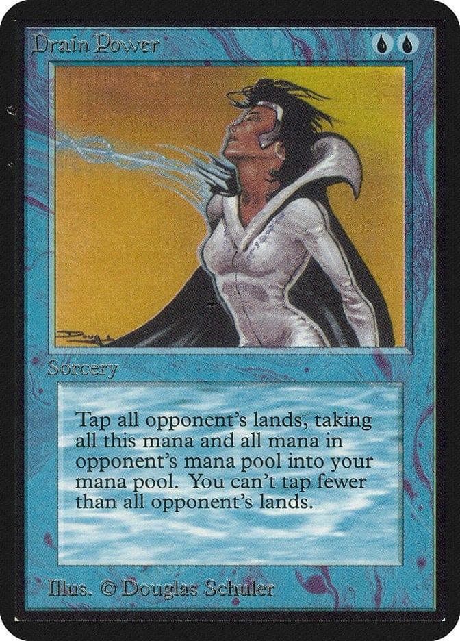 Magic: The Gathering MTG Single Drain Power [Limited Edition Alpha]