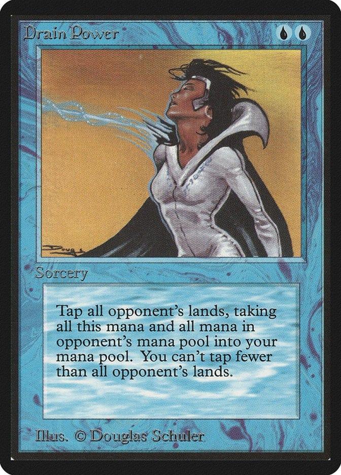 Magic: The Gathering MTG Single Drain Power [Limited Edition Beta]