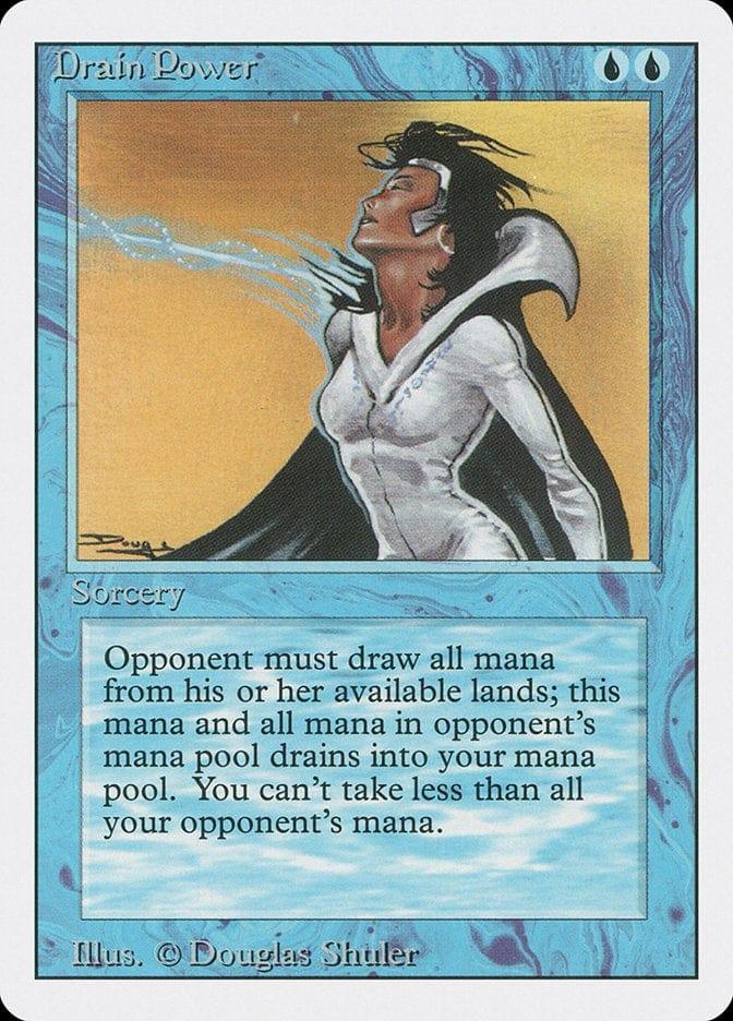 Magic: The Gathering MTG Single Drain Power [Revised Edition]