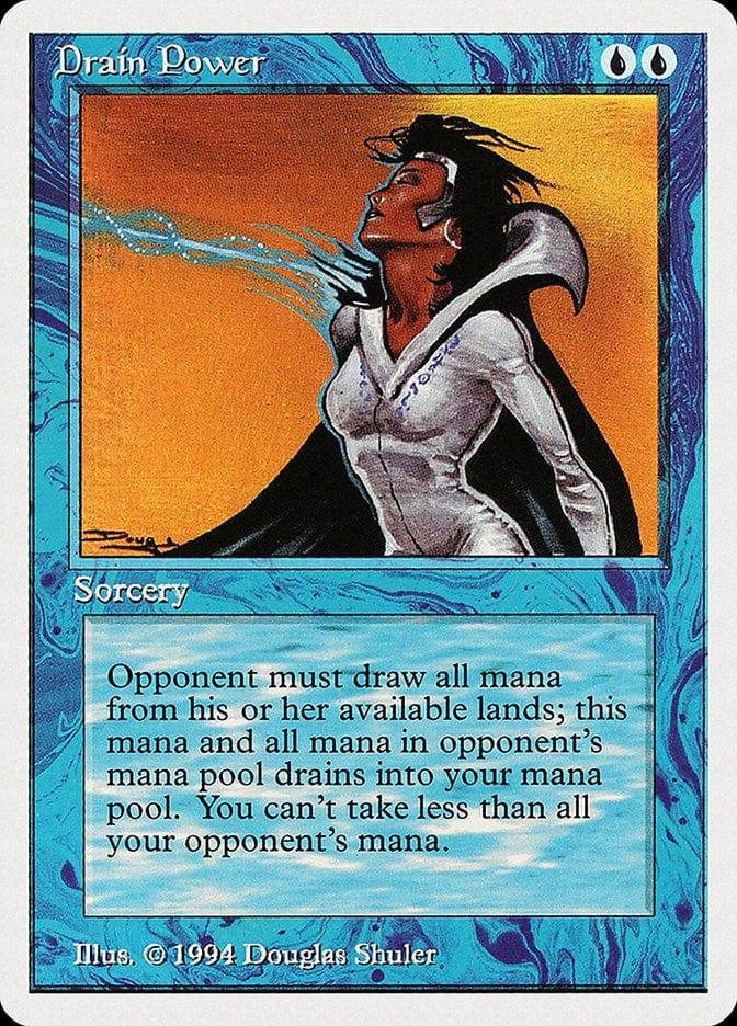 Magic: The Gathering MTG Single Drain Power [Summer Magic / Edgar]