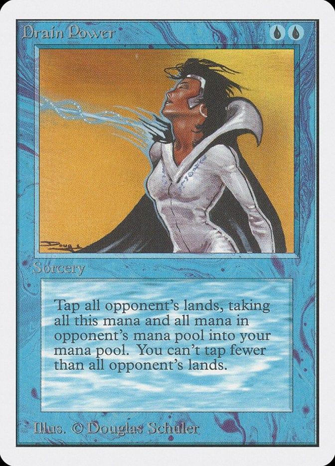 Magic: The Gathering MTG Single Drain Power [Unlimited Edition]