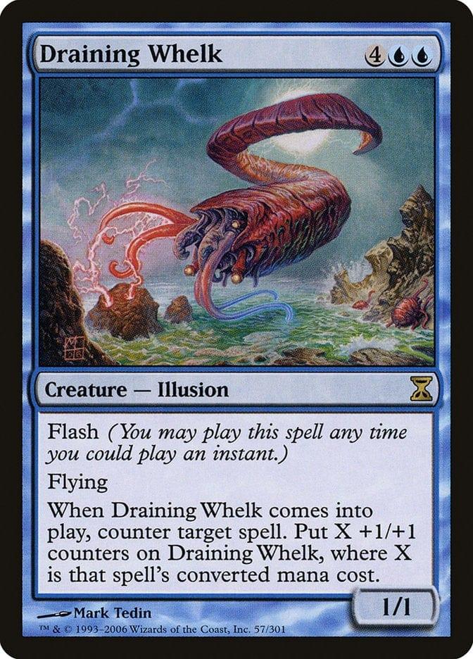 Magic: The Gathering MTG Single Draining Whelk [Time Spiral]