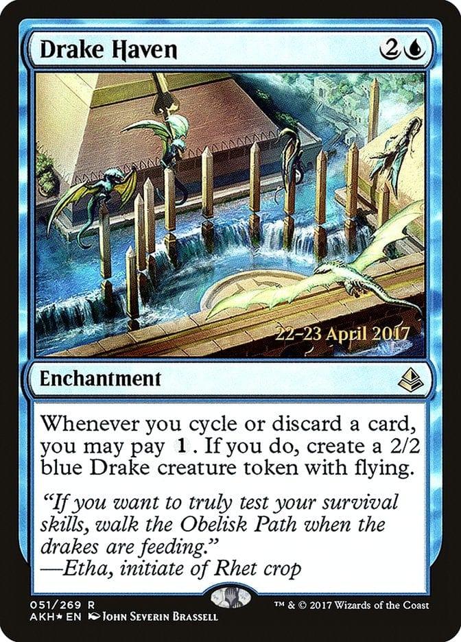 Magic: The Gathering MTG Single Drake Haven  [Amonkhet Prerelease Promos]