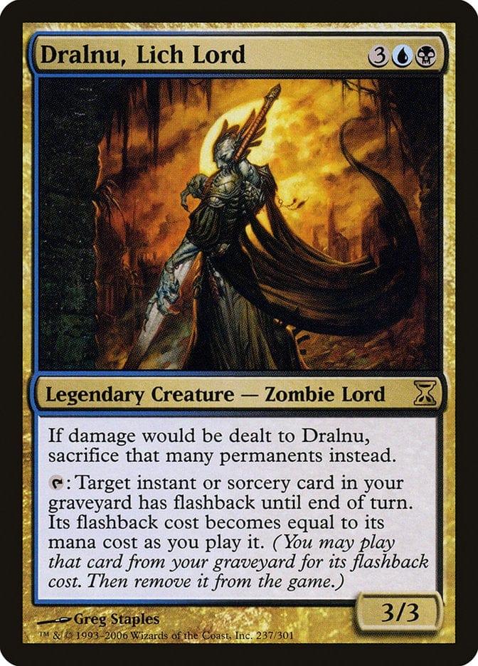 Magic: The Gathering MTG Single Dralnu, Lich Lord [Time Spiral]