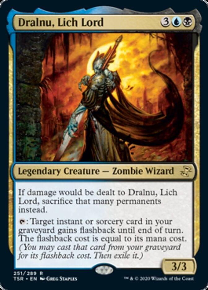 Magic: The Gathering MTG Single Dralnu, Lich Lord [Time Spiral Remastered]