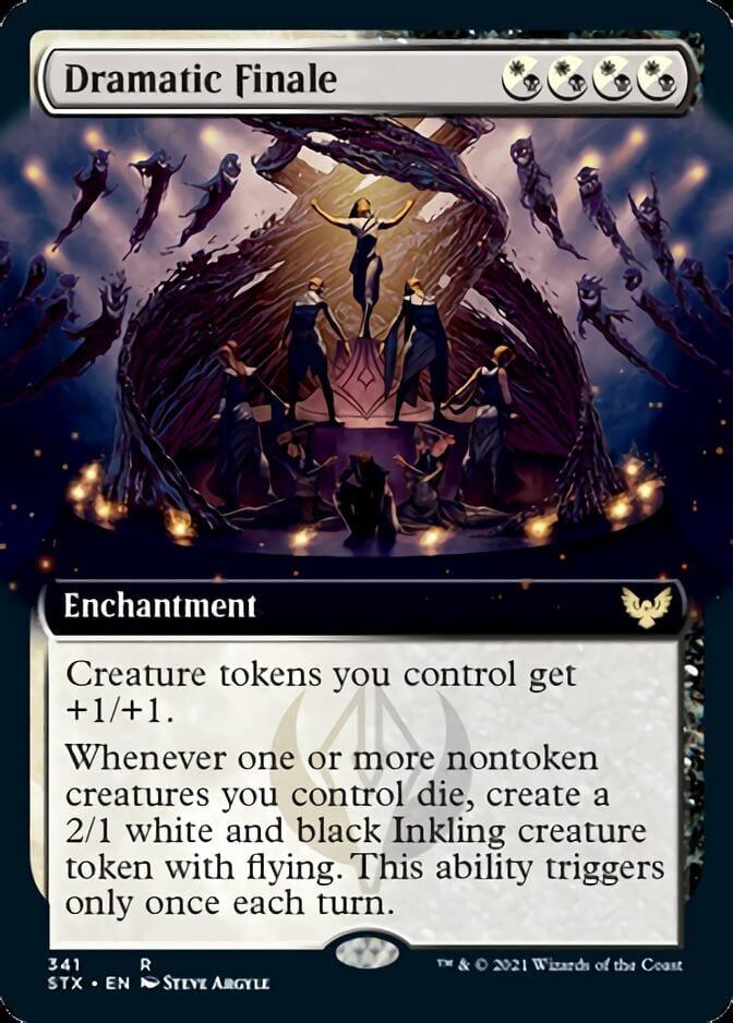 Magic: The Gathering MTG Single Dramatic Finale (Extended) [Strixhaven: School of Mages]