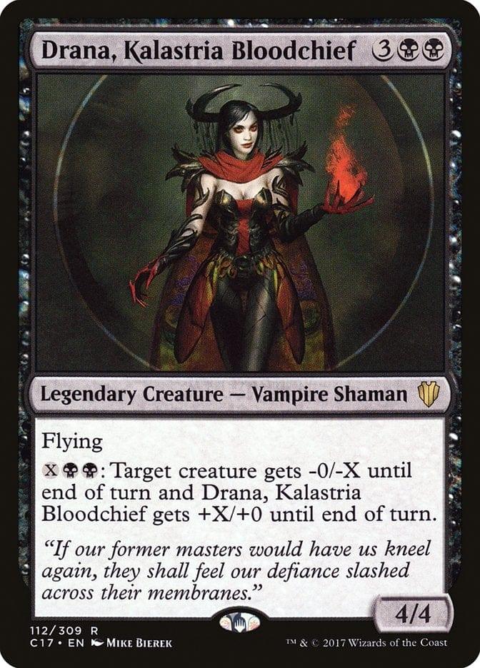 Magic: The Gathering MTG Single Drana, Kalastria Bloodchief [Commander 2017]