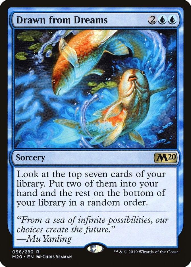 Magic: The Gathering MTG Single Drawn from Dreams [Core Set 2020]