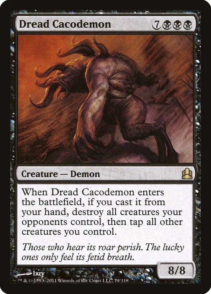 Magic: The Gathering MTG Single Dread Cacodemon [Commander 2011]