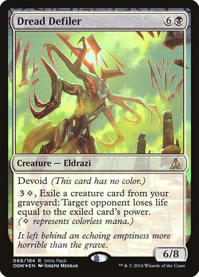 Magic: The Gathering MTG Single Dread Defiler (Intro Pack) [Oath of the Gatewatch Promos]