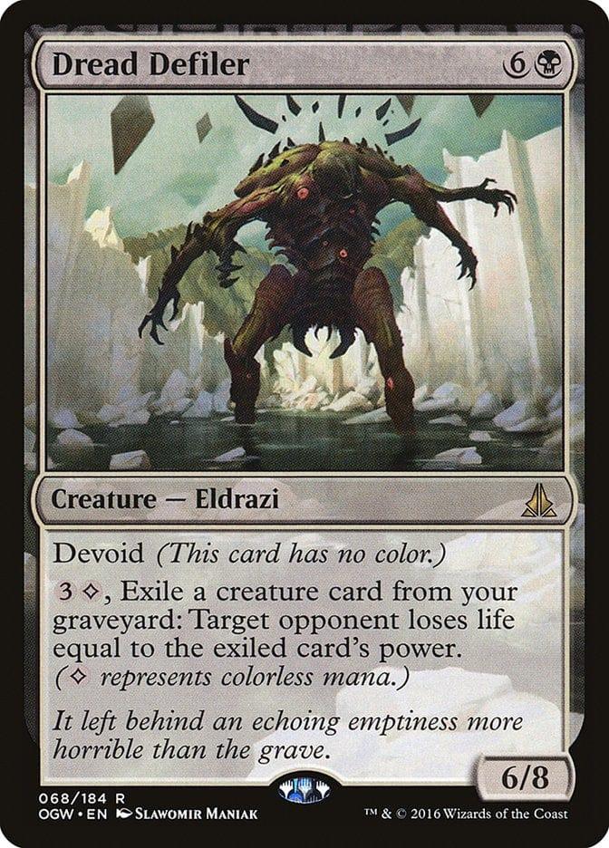 Magic: The Gathering MTG Single Dread Defiler [Oath of the Gatewatch]