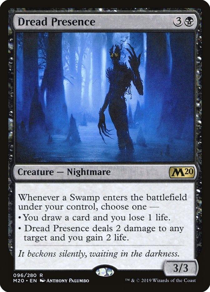 Magic: The Gathering MTG Single Dread Presence [Core Set 2020]