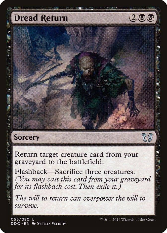 Magic: The Gathering MTG Single Dread Return [Duel Decks: Blessed vs. Cursed]