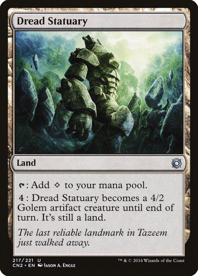 Magic: The Gathering MTG Single Dread Statuary [Conspiracy: Take the Crown]