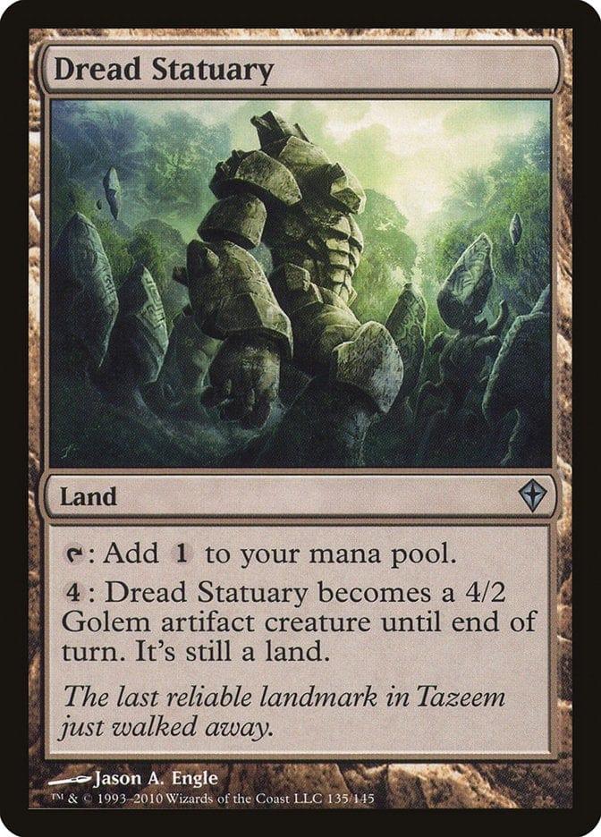 Magic: The Gathering MTG Single Dread Statuary [Worldwake]