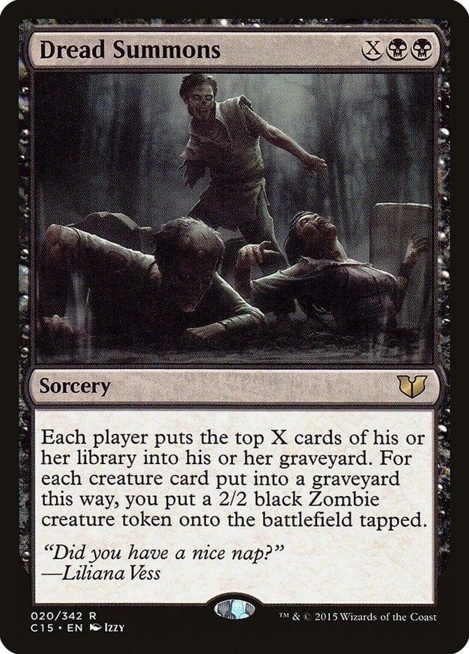 Magic: The Gathering MTG Single Dread Summons [Commander 2015]