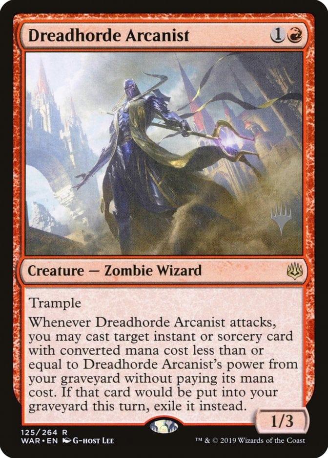 Magic: The Gathering MTG Single Dreadhorde Arcanist (Promo Pack) [War of the Spark Promos]
