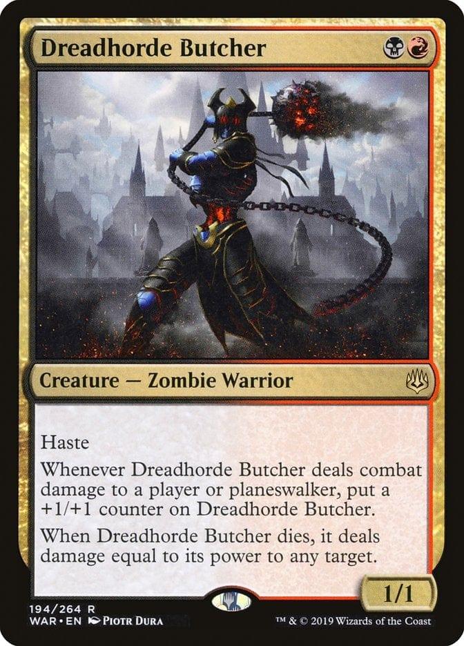 Magic: The Gathering MTG Single Dreadhorde Butcher [War of the Spark]