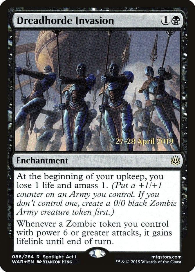 Magic: The Gathering MTG Single Dreadhorde Invasion  [War of the Spark Prerelease Promos]