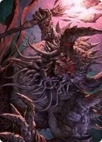 Magic: The Gathering MTG Single Dream Devourer Art Card [Kaldheim: Art Series]