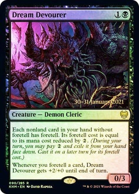 Magic: The Gathering MTG Single Dream Devourer  [Kaldheim Prerelease Promos]