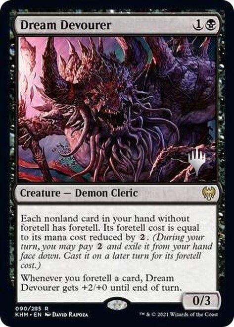 Magic: The Gathering MTG Single Dream Devourer [Kaldheim Promo Pack]
