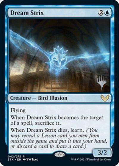 Magic: The Gathering MTG Single Dream Strix (Promo Pack) [Strixhaven: School of Mages Promos]