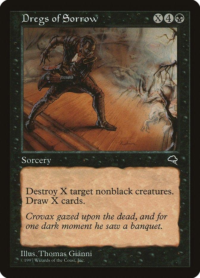 Magic: The Gathering MTG Single Dregs of Sorrow [Tempest]