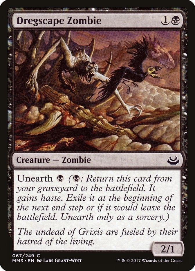 Magic: The Gathering MTG Single Dregscape Zombie [Modern Masters 2017]