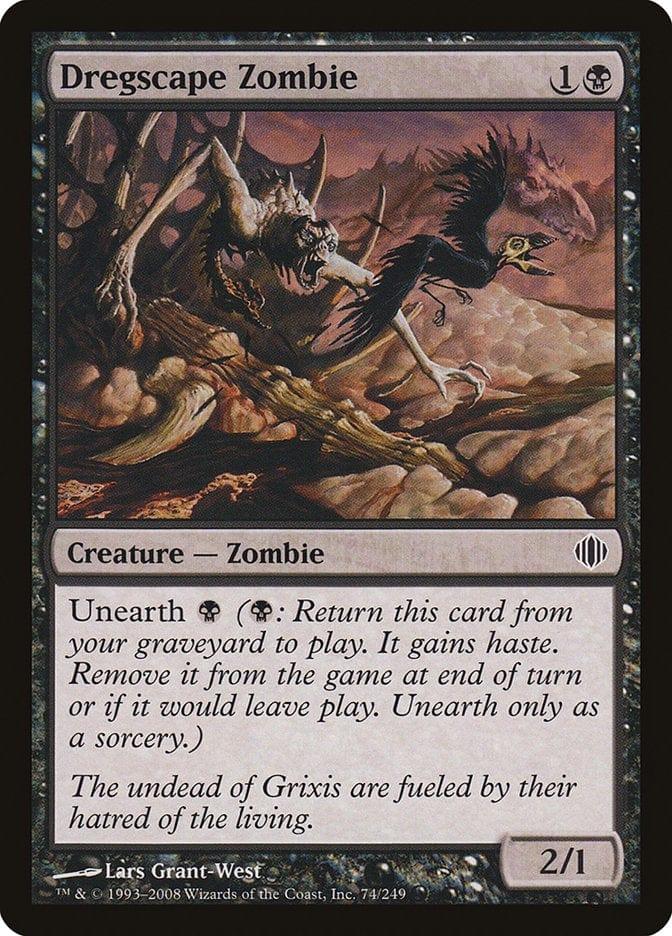 Magic: The Gathering MTG Single Dregscape Zombie [Shards of Alara]