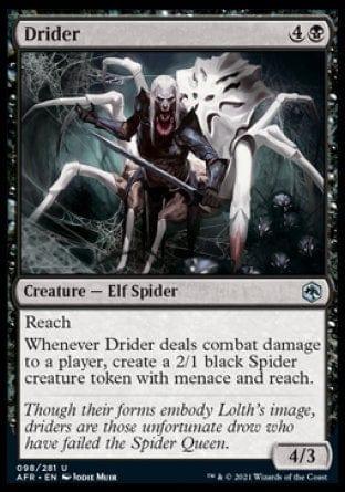 Magic: The Gathering MTG Single Drider [Dungeons & Dragons: Adventures in the Forgotten Realms]