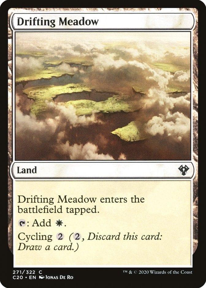 Magic: The Gathering MTG Single Drifting Meadow [Commander 2020]